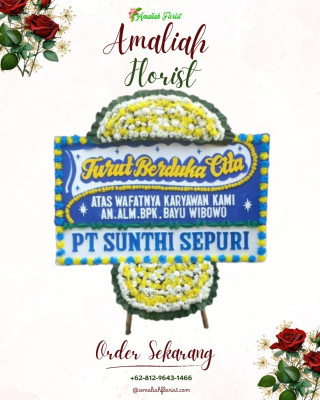 Papan Bunga Duka di Gurah