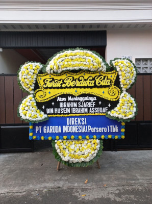 Papan Bunga Duka di Gurah