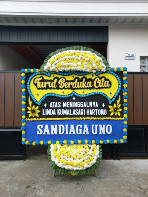 Papan Bunga Duka di Gurah